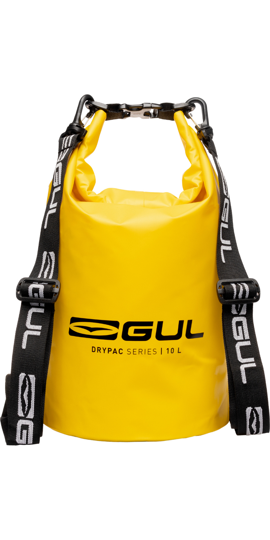 2025 Gul 10L Drypac Series Dry Bag LU0117 - Yellow / Black
